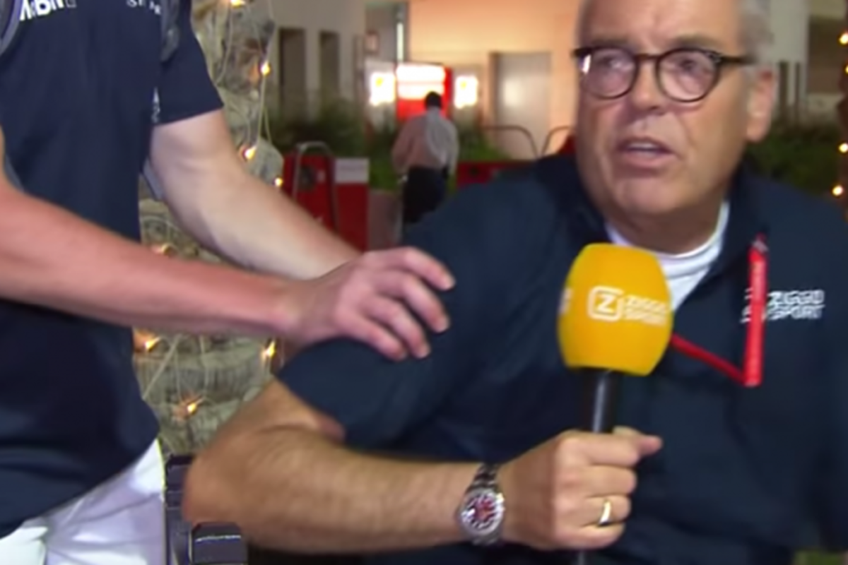 VIDEO: Max Verstappen onderbreekt Olav Mol tijdens uitzending