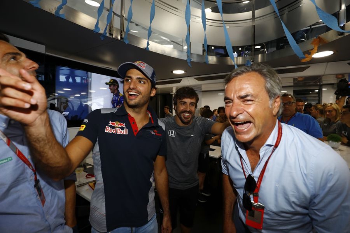 Sainz faces "impossible" challenge of stepping out from father's shadow
