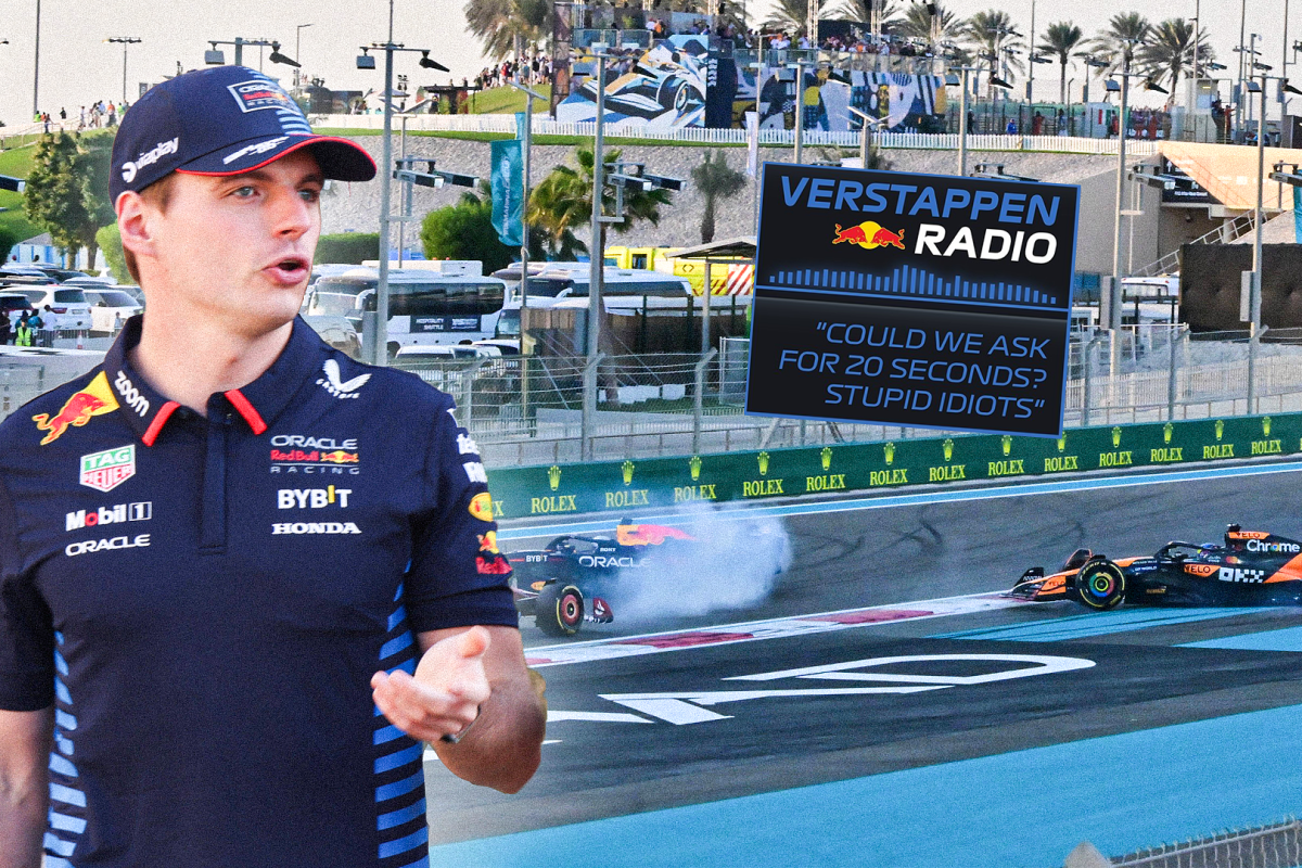 Lammers wijst naar boordradio Verstappen: "Dat is wel een stevige uitspraak"