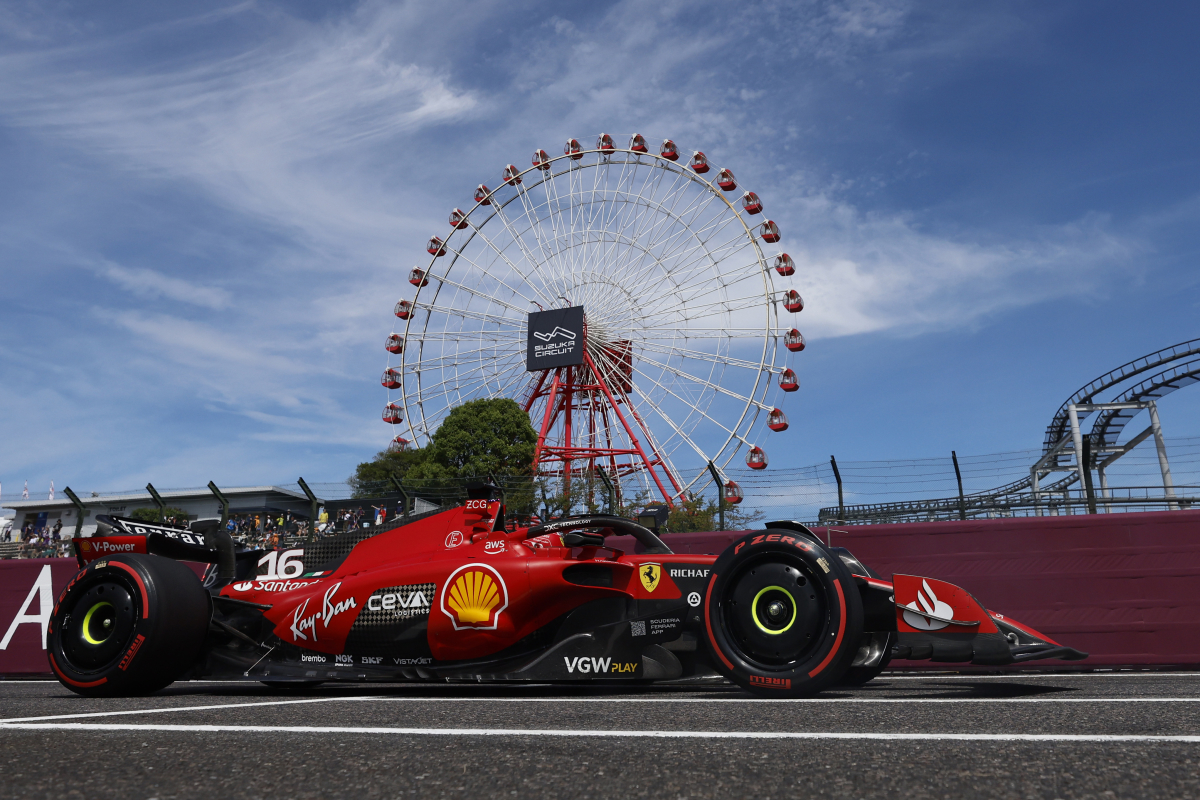 F1 2023 Japanese Grand Prix starting grid with penalties applied