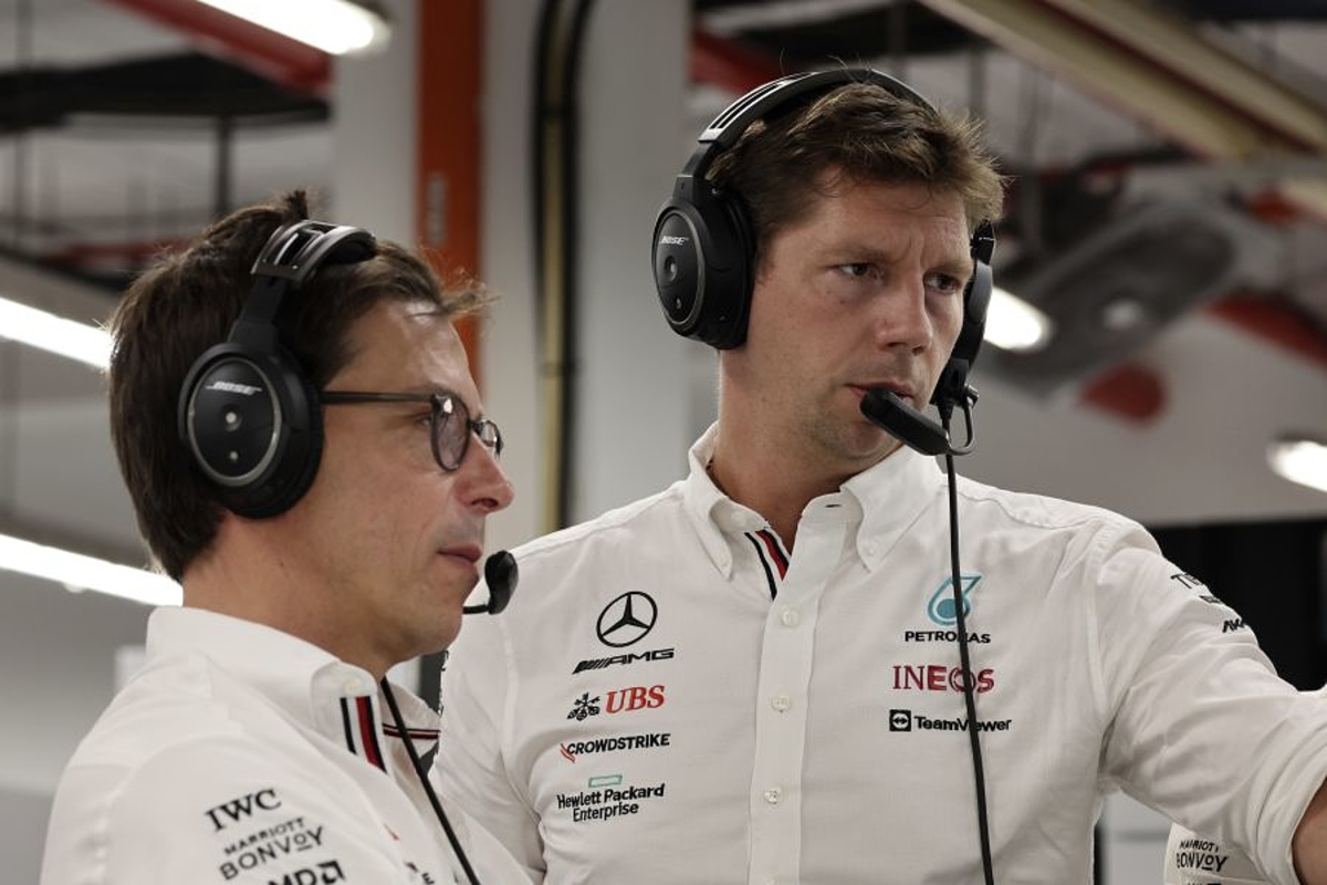 Wolff 'biting tongue' over Mercedes Mexico chances