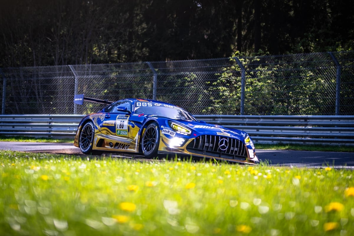 Ravenol Winward Mercedes-AMG at the Nurburgring