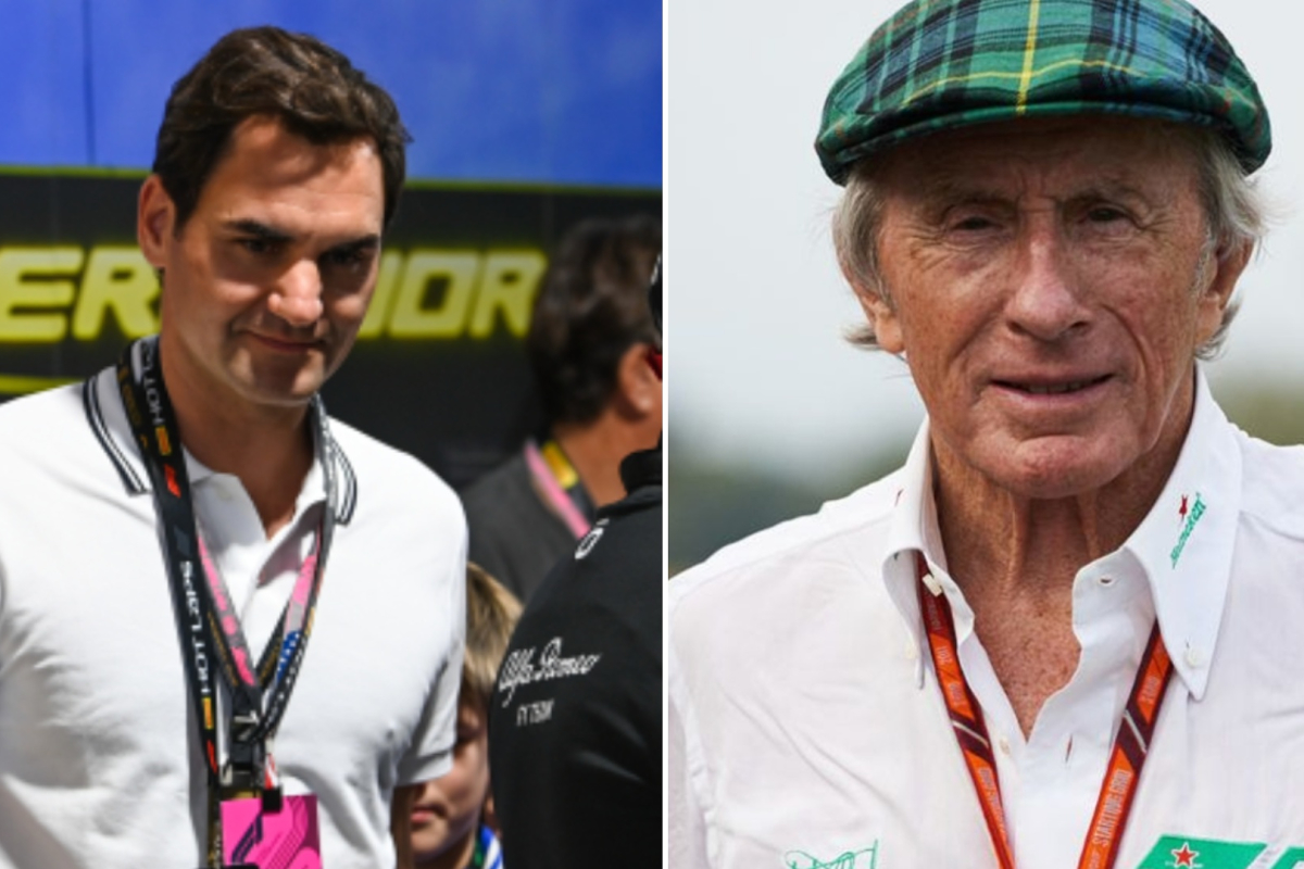 Tennis legend Federer addresses INFAMOUS Jackie Stewart moment at Miami GP