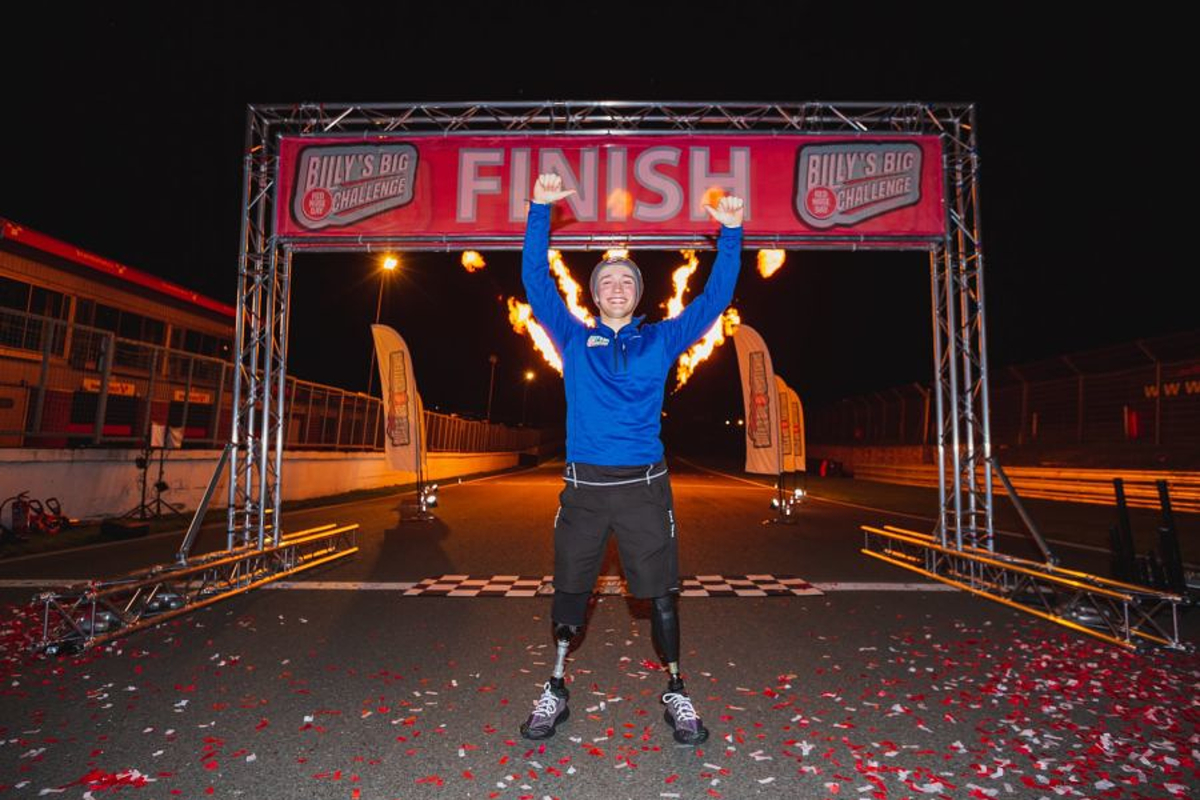 Monger completes 140-mile Comic Relief challenge