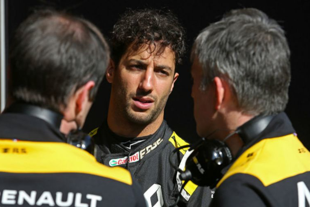 Ricciardo dismisses Red Bull accusation of 'running' from Verstappen
