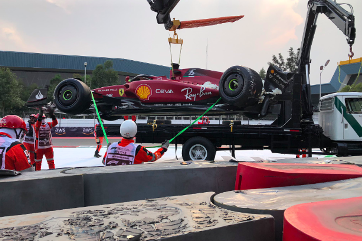 Charles Leclerc y su choque en FP2: Ese fue mi error