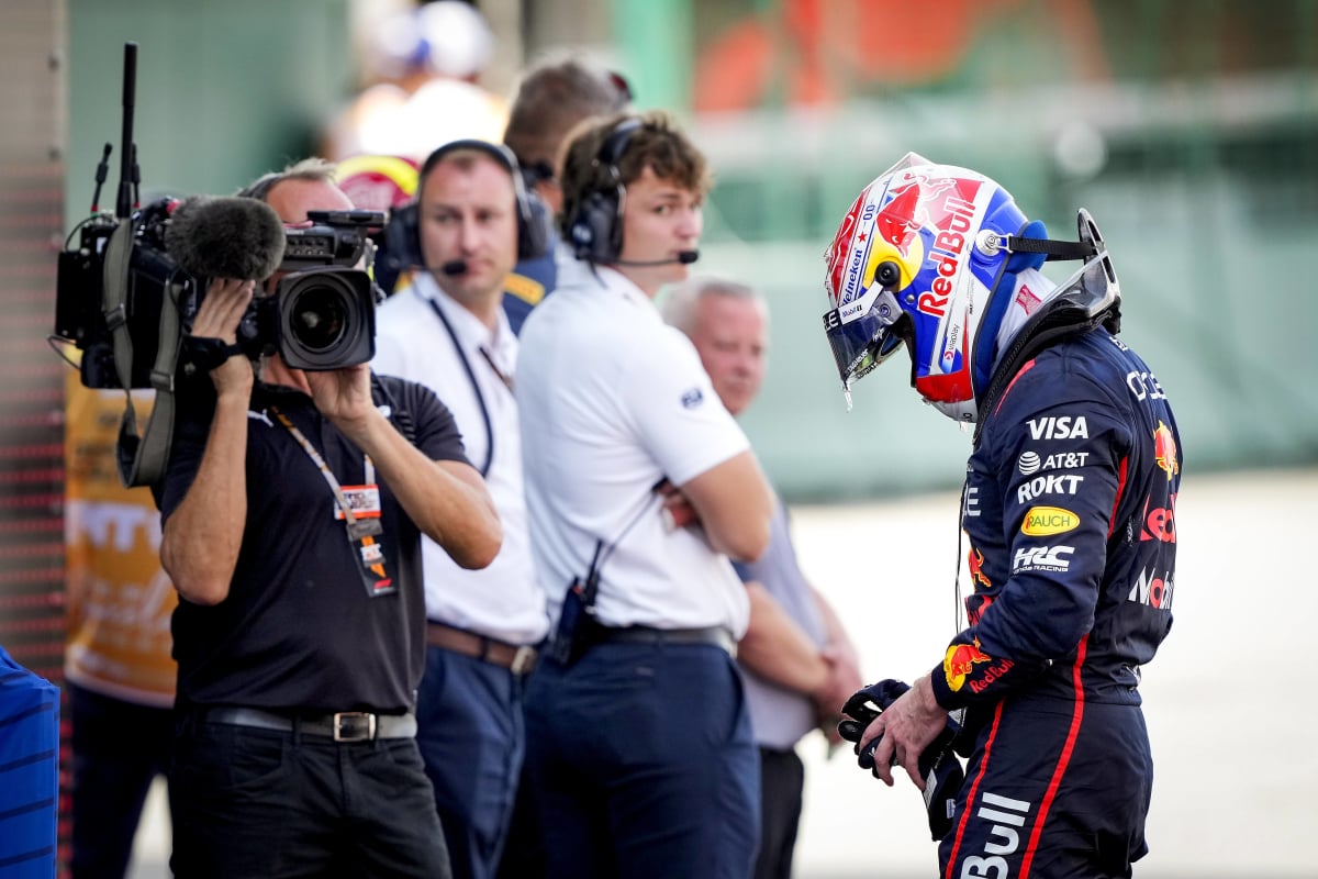 Max Verstappen after the Grand Prix