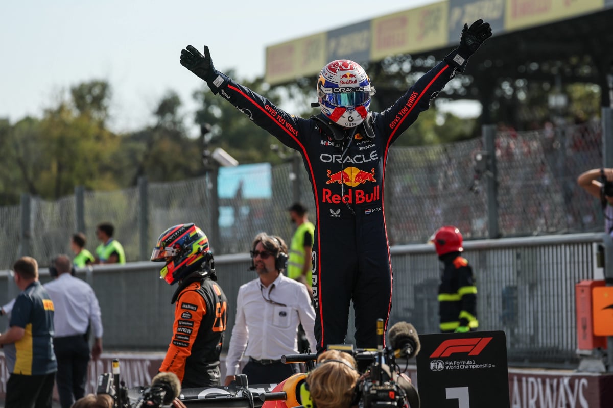 Max Verstappen at Monza