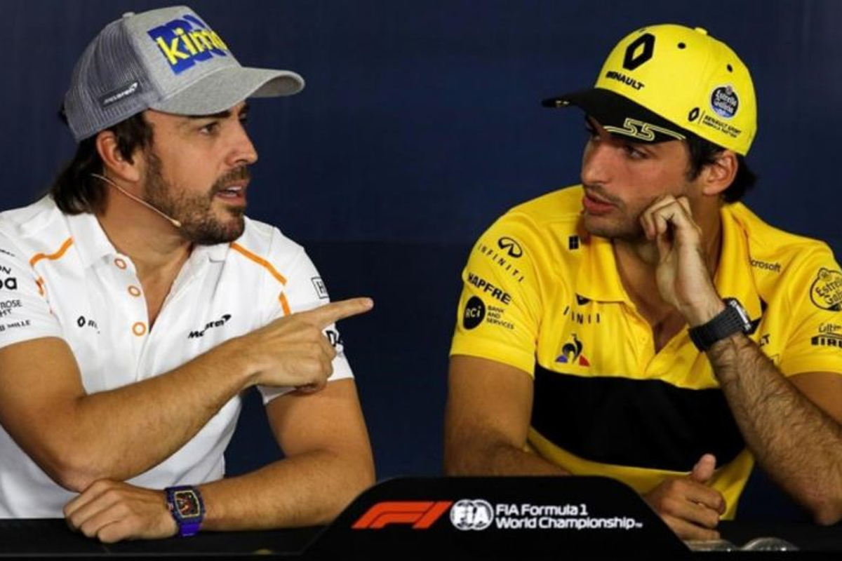 McLaren replace Alonso with Sainz