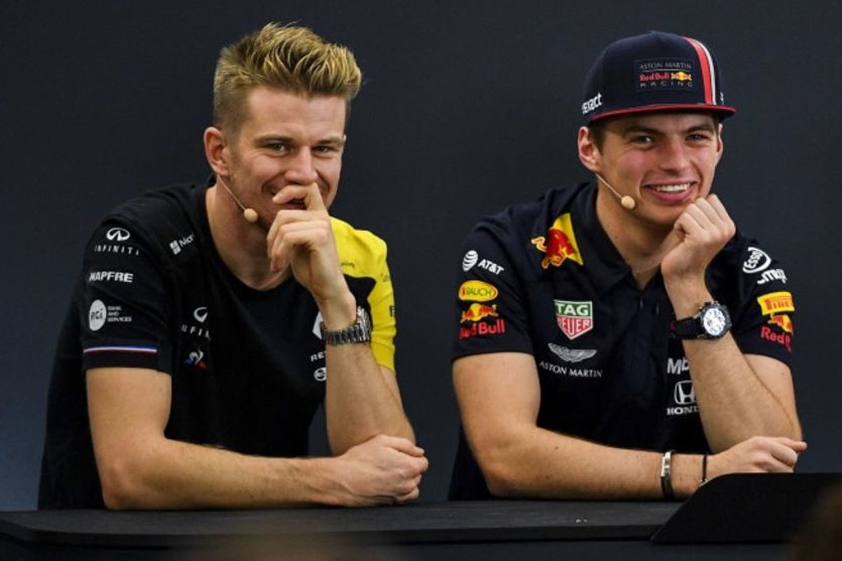 Verstappen hoopt op terugkeer Hülkenberg: "Rijden nu langzamere jongens in de F1"