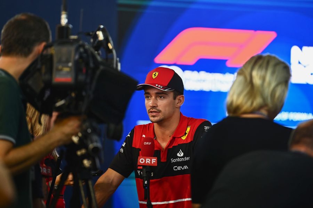 Leclerc après la journée du vendredi : "Le feeling est bon"