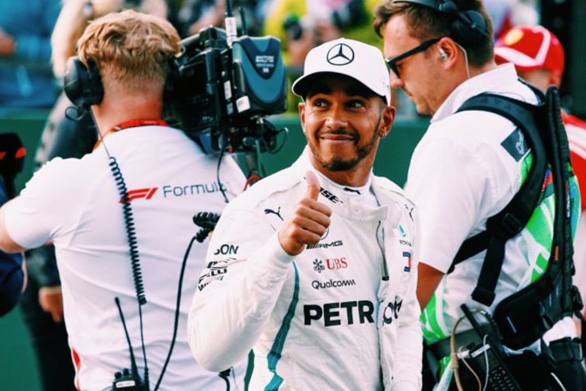 Hamilton absent from Monza on Thursday