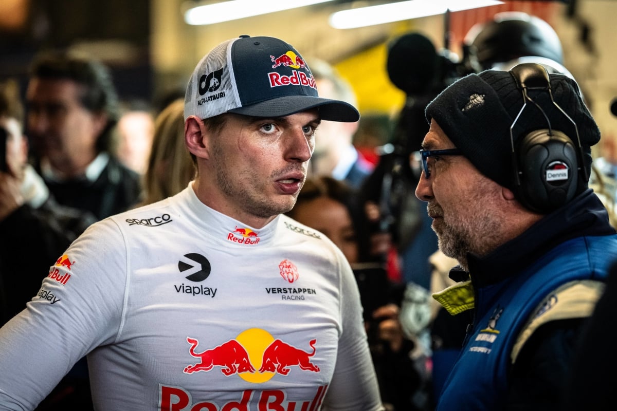Verstappen at the Nurburgring