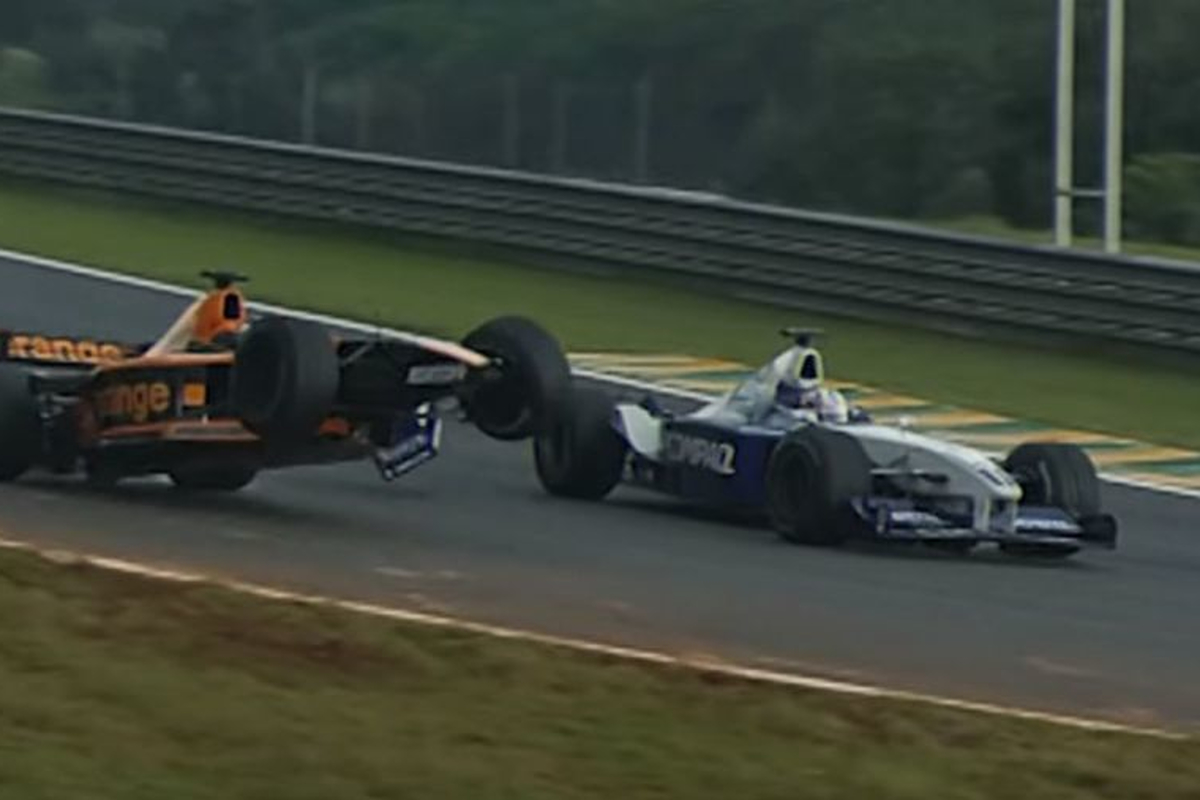 VIDEO: When Verstappen took the Brazilian GP leader out...