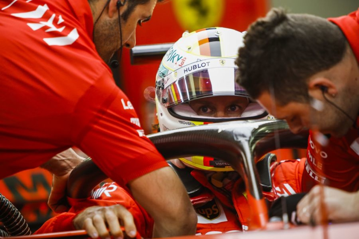 Vettel: Ferrari advantage over Mercedes down to different strategy