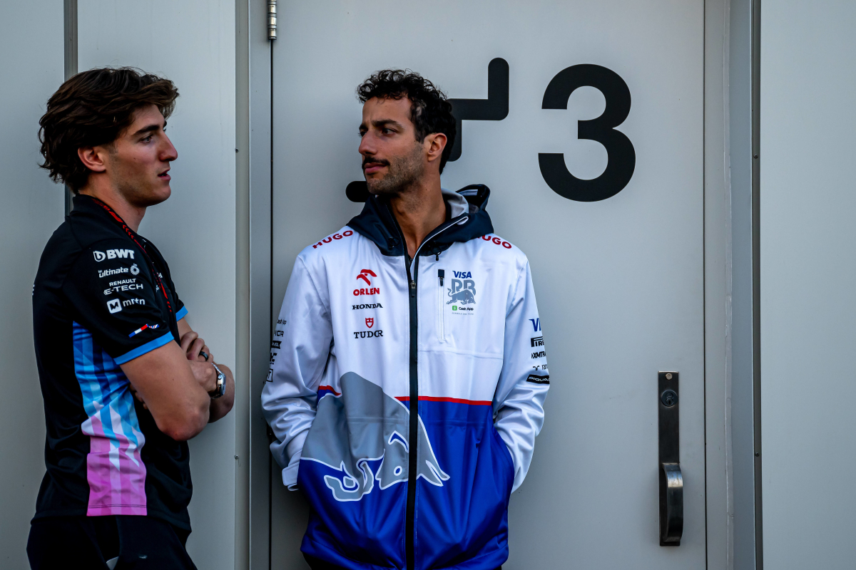 Alpine star reveals Daniel Ricciardo talks