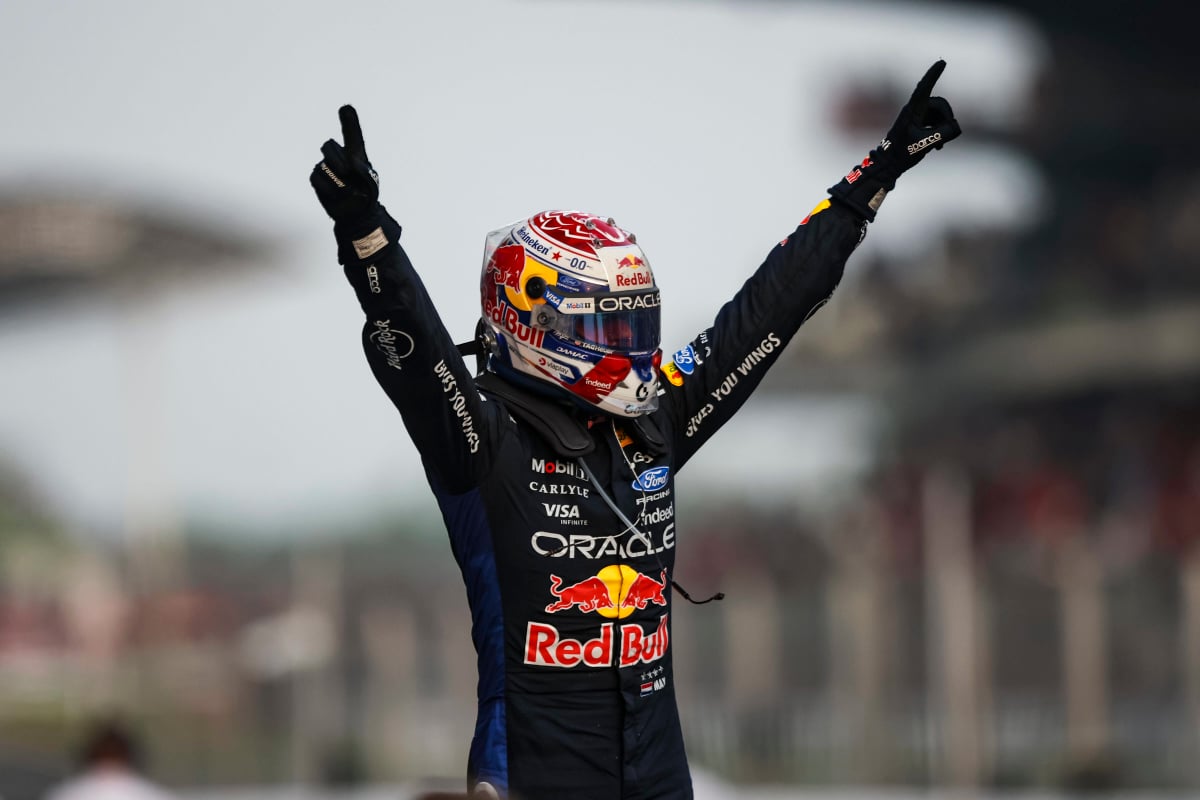Max Verstappen after his win at Sepang