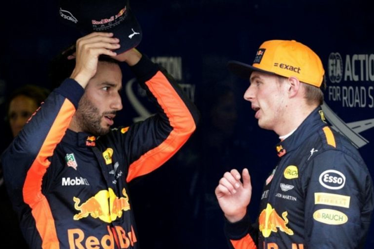 Ricciardo: 'In Budapest wilde ik mijn helm naar Max toe smijten'