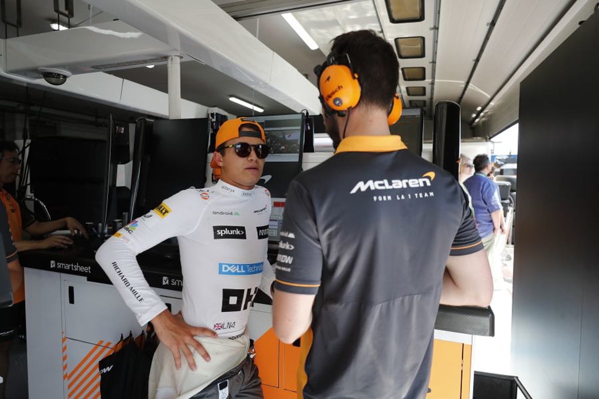 Norris finds positives in chastening McLaren gap