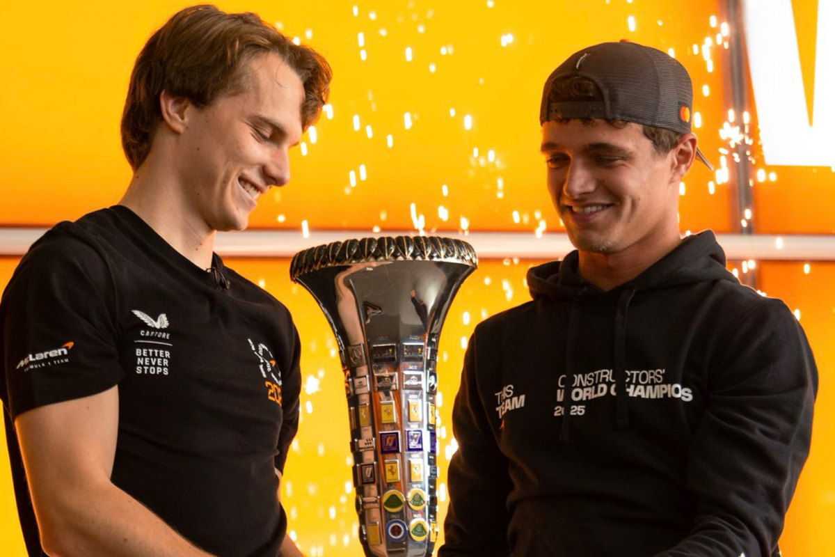 Piastri, Norris, credits X @ McLarenF1