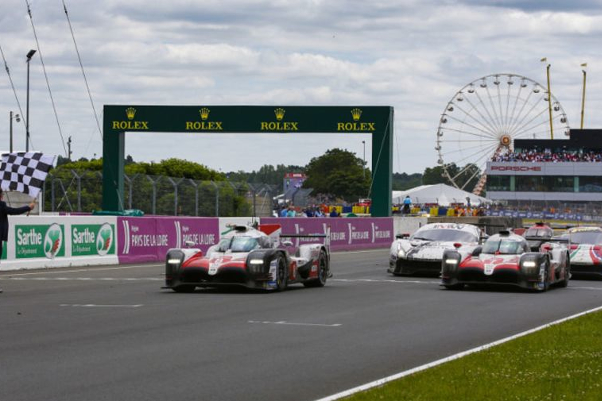 WATCH: Toyota cross the line to win Le Mans