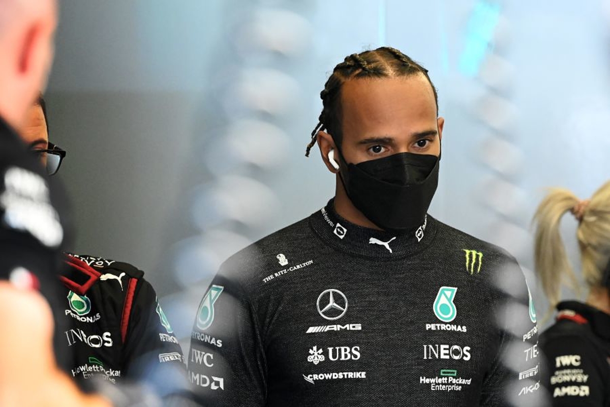 Why Hamilton is wearing a face mask again
