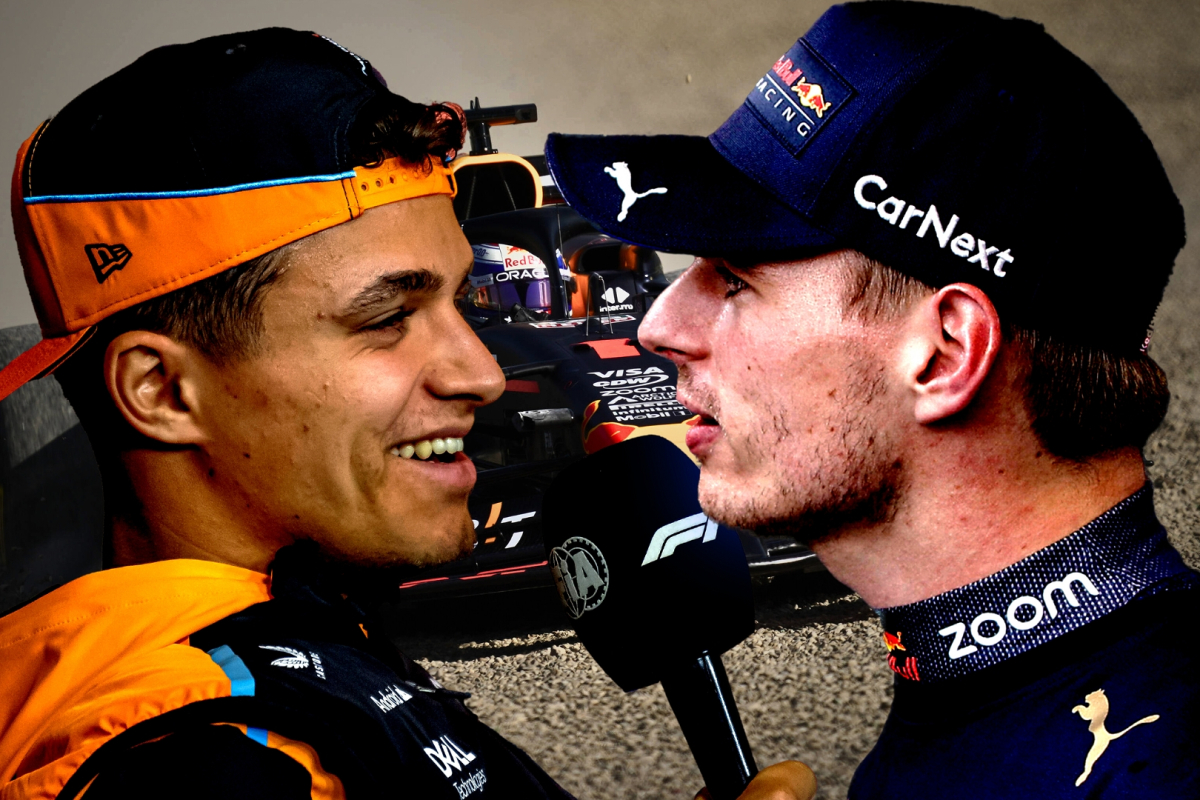 Verstappen and Norris share HILARIOUS off-track exchange