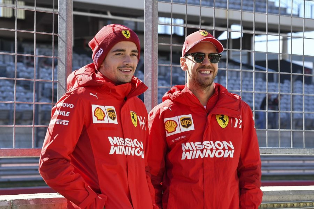 Leclerc brengt bijzonder eerbetoon aan Vettel met speciale helm in Abu Dhabi