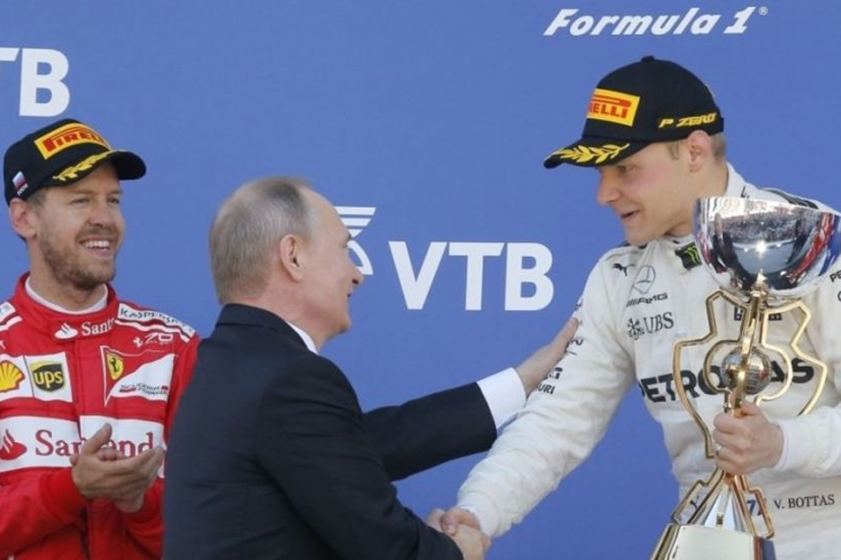 Sebastian Vettel: "Bottas is de man van de wedstrijd"