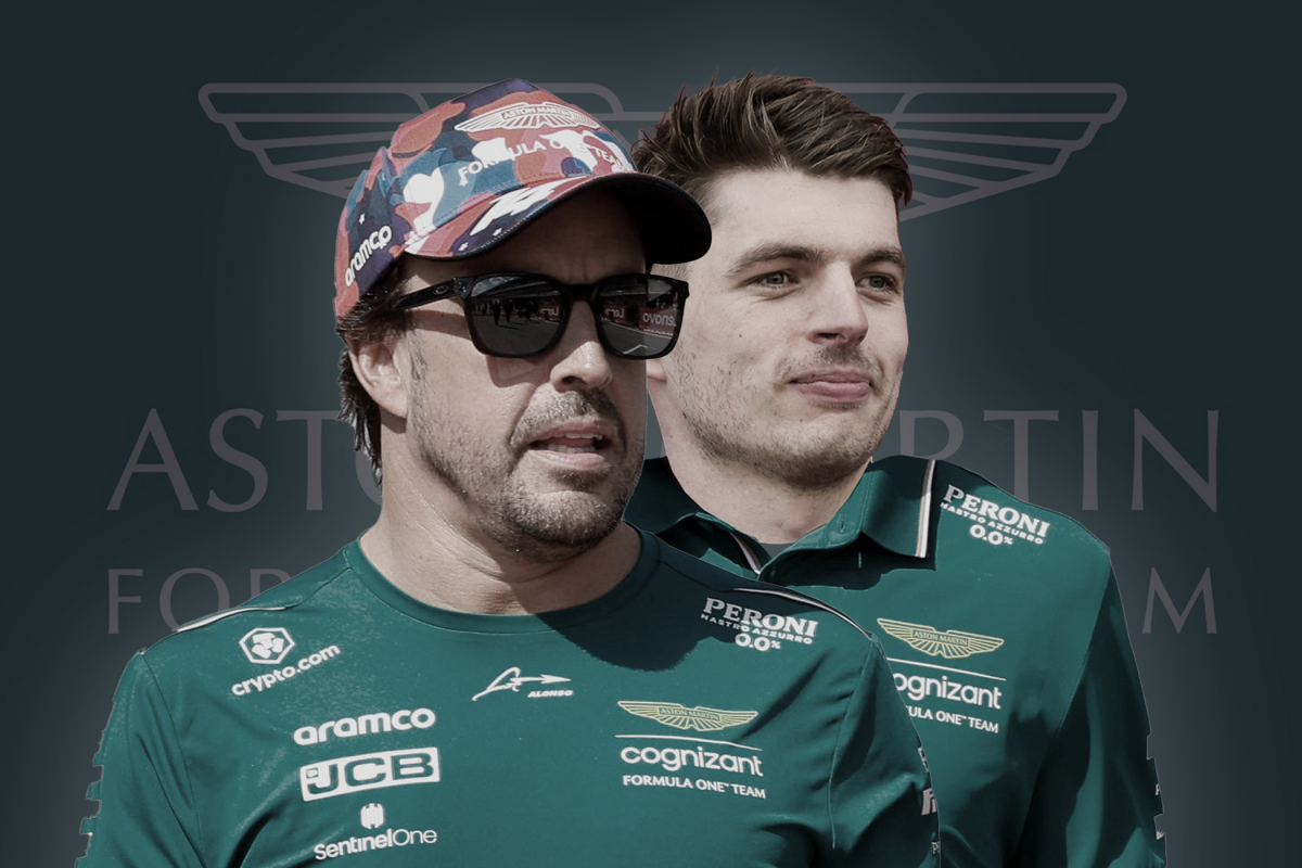 BOMBAZO: La fecha en que Verstappen llegaría a Aston Martin con Alonso