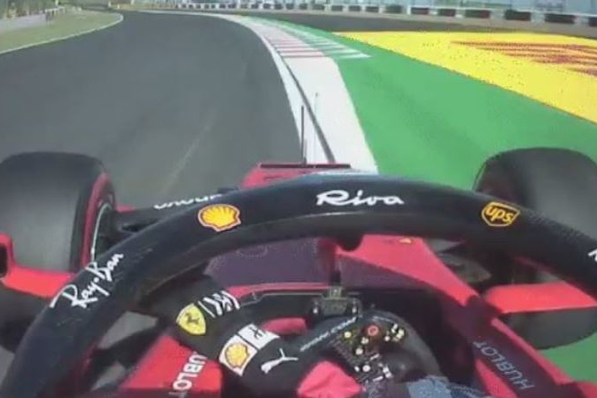 VIDEO: Leclerc takes 130R ONE-HANDED!!