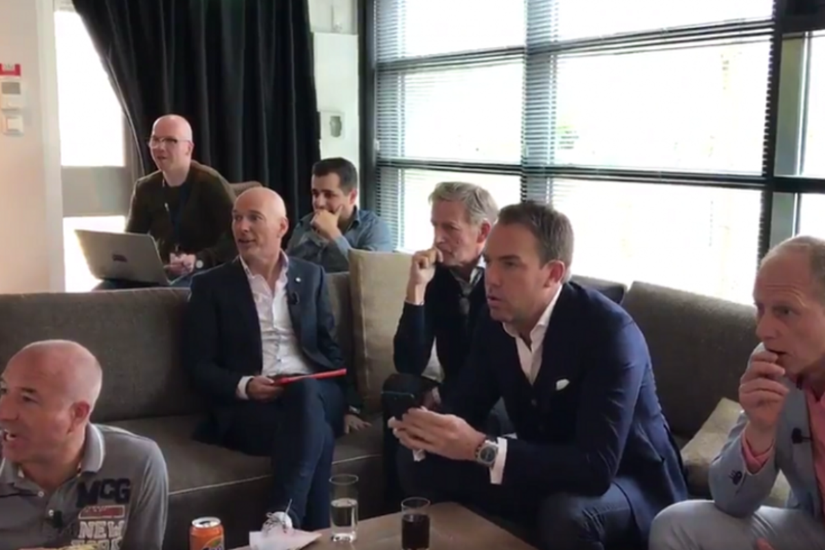 VIDEO: De opengevallen monden bij de Ziggo-analisten na de start van Verstappen