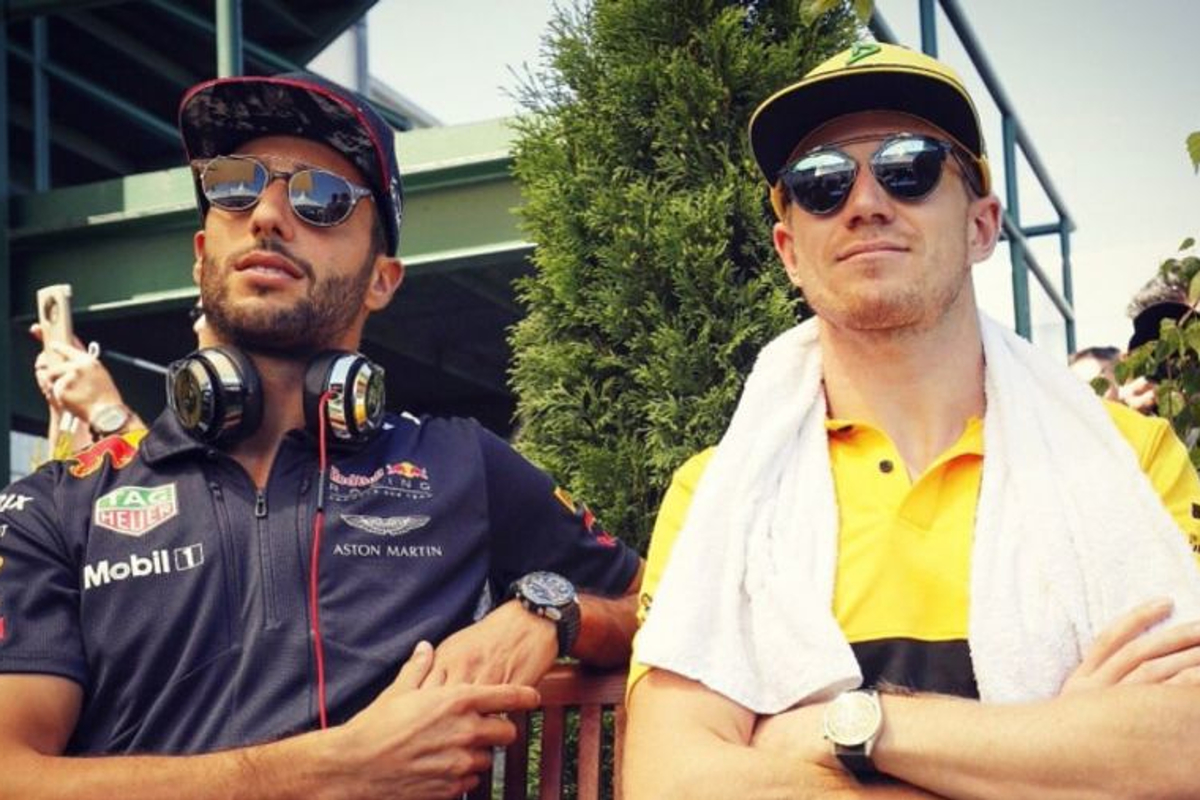 Hulkenberg welcomes Ricciardo to Renault