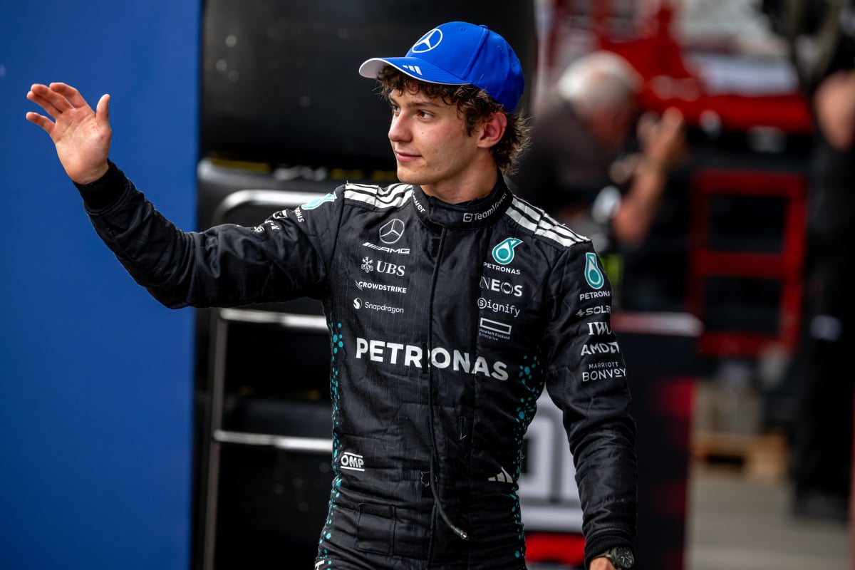 Kimi Antonelli in Brazil