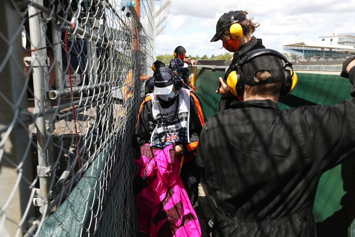 Four arrests made after British GP security breach