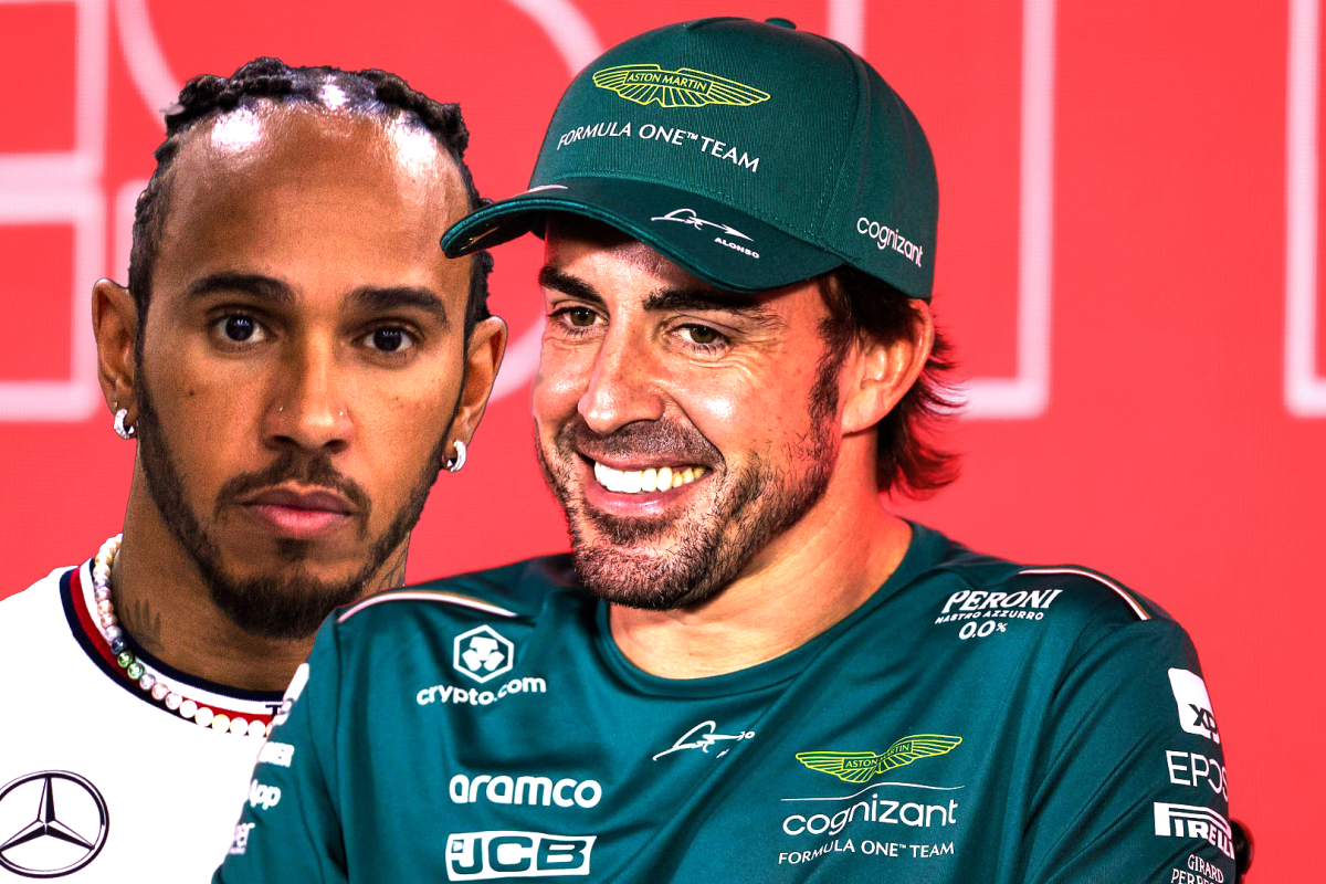 Alonso takes cheeky Hamilton jab after signing HISTORIC contract