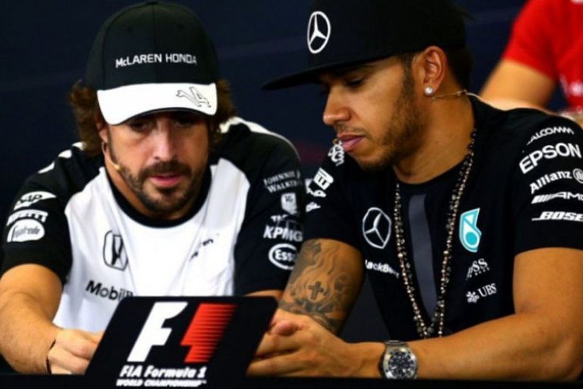 Hamilton vows to never partner Alonso again