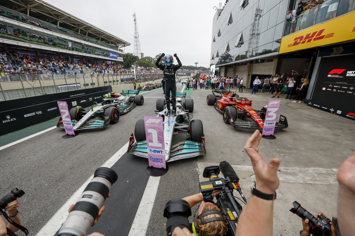 F1 drivers' standings post-São Paulo Grand Prix