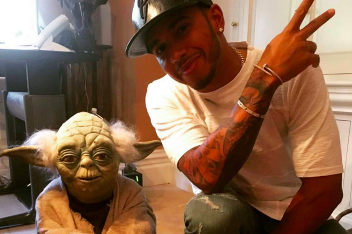 Hamilton: Que el padre de Yoda diga cosas positivas sobre ti es surrealista
