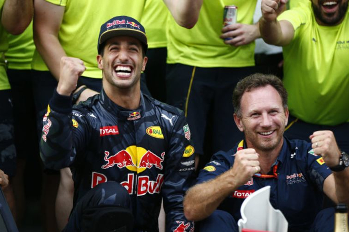 This was 'redemption', says Ricciardo