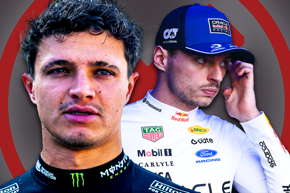 Lando Norris and Max Verstappen