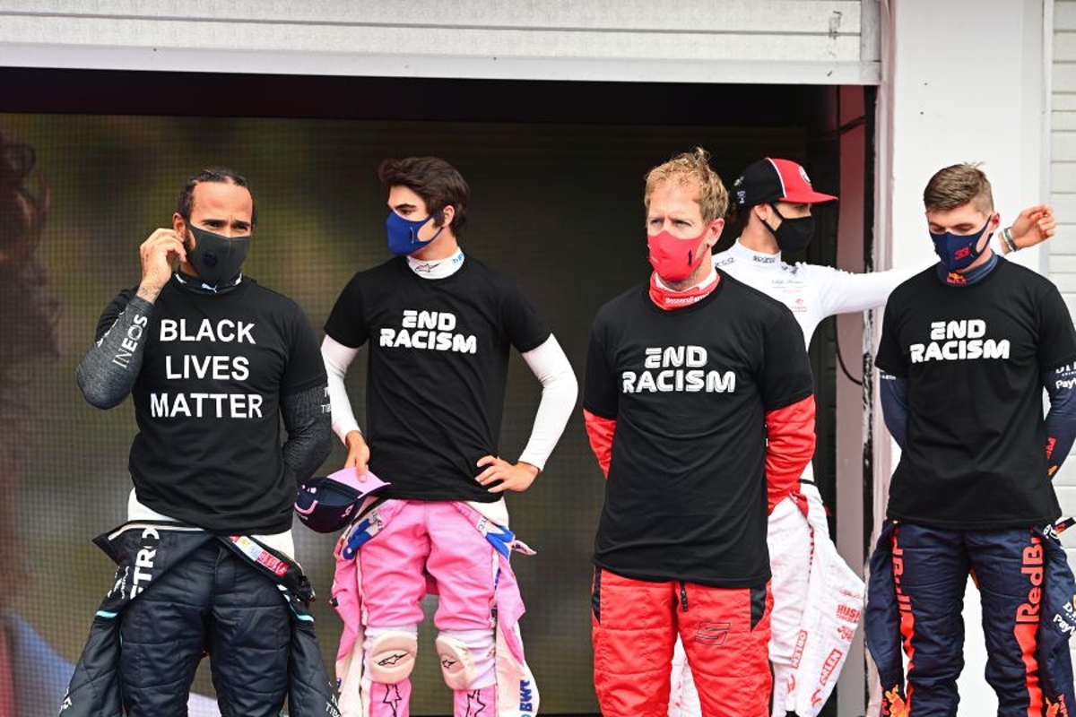 Hamilton criticises F1, Grosjean for ongoing anti-racism "battle"