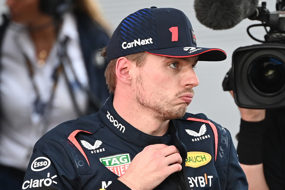 Verstappen: "A pocas vueltas del final tuve que reducir drásticamente la velocidad para llegar al final"