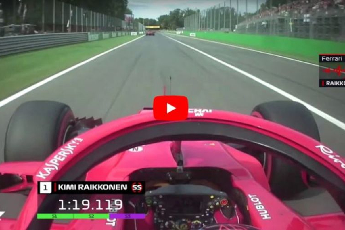 VIDEO: Raikkonen sets F1's fastest lap EVER