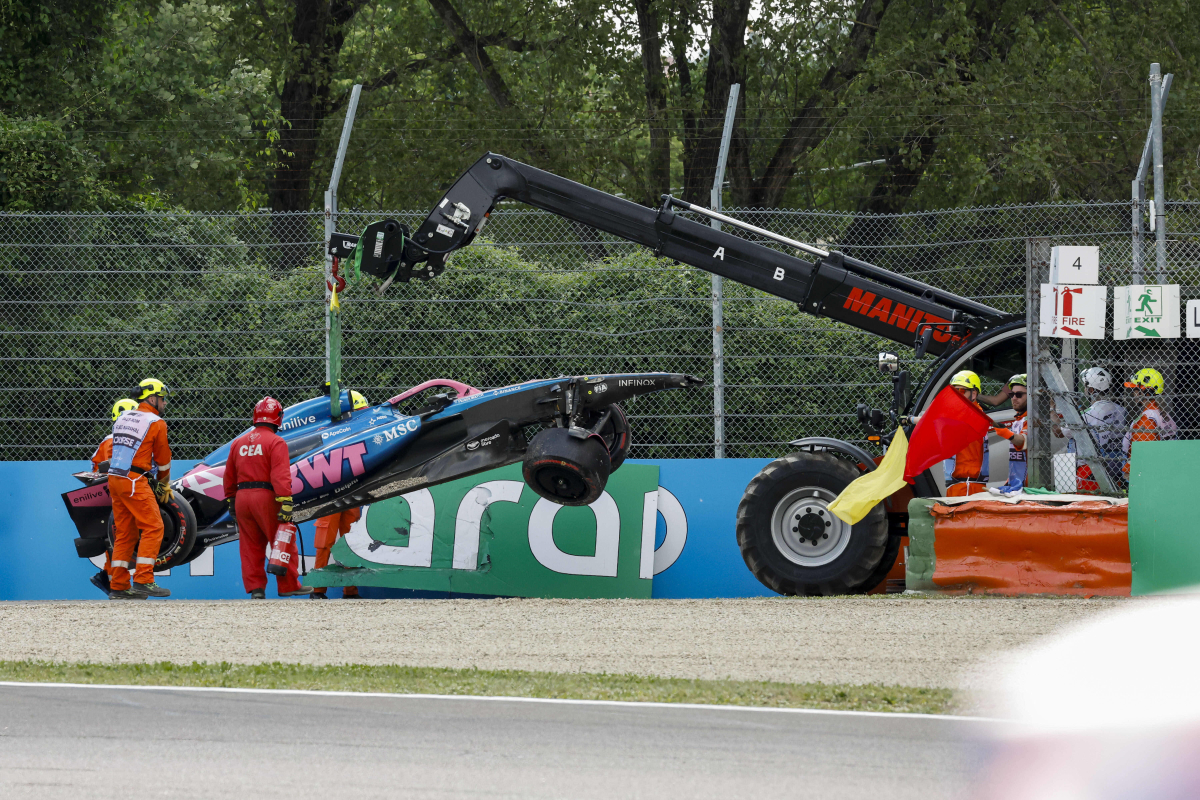 F1 Colapinto Hoy: Fuerte choque en Imola; La FIA arruina su fin de semana; Defrauda en Alpine