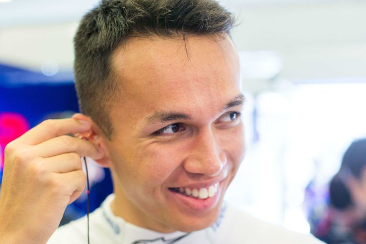 VIDEO: How Albon learned of Red Bull promotion