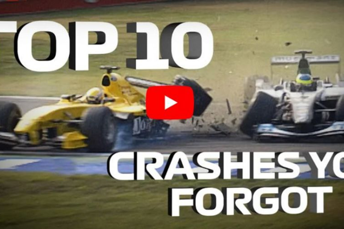 VIDEO: Top 10 crashes you've forgotten
