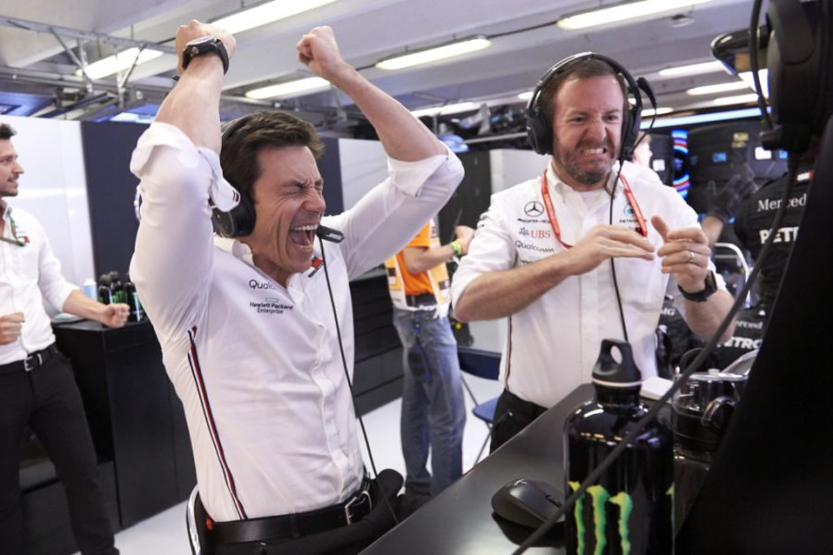 Emotional Wolff dedicates Mercedes triumph to Niki Lauda
