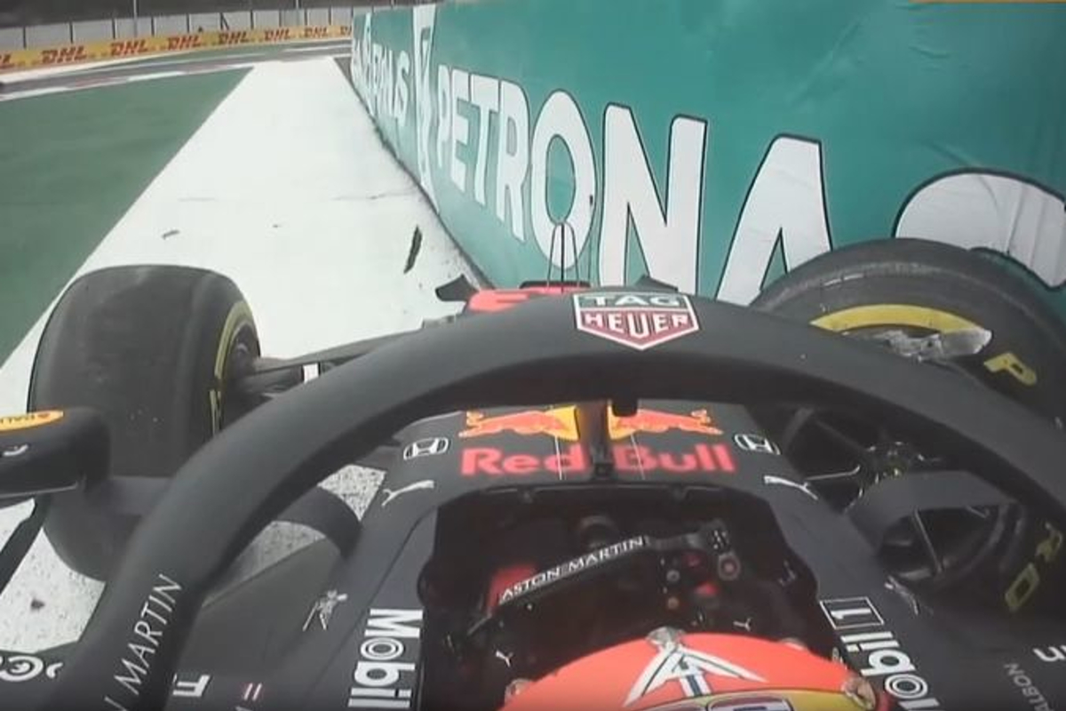 VIDEO: Albon wrecks Red Bull in huge Mexico crash