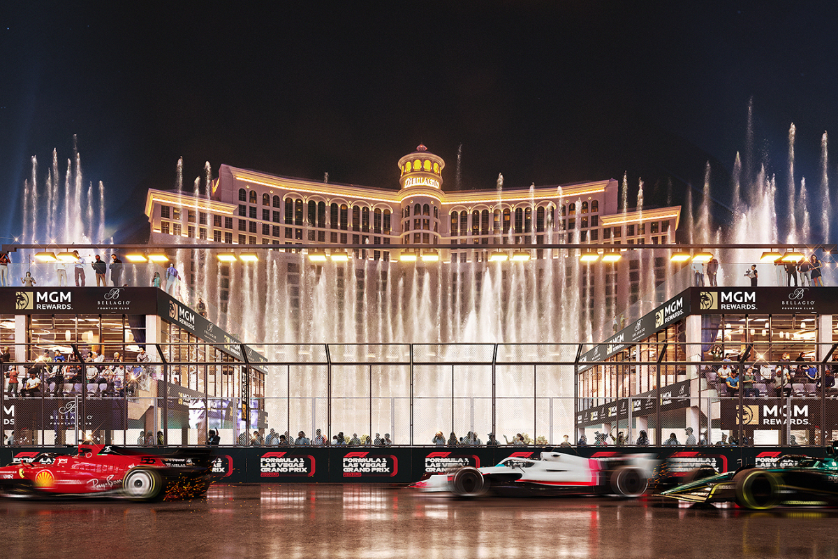 Exclusieve Max Verstappen Grandstand at the Las Vegas Grand Prix 2023 